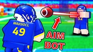 If Football Fusion had QB AIMBOT! (Roblox Football Legends)