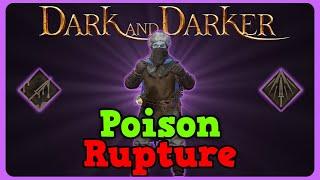 Poison Rupture Rogue! Solo High Roller Highlights | Caves | PVP Adventures #71 | Dark and Darker