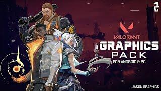 BEST VALORANT GFX PACK FOR ANDROID FOR FREE l Hindi l English l ft Jason Graphics