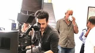 Akkineni Akhil hello movie making video in shooting