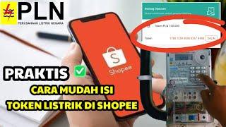 Cara beli token listrik lewat shopee mudah tanpa ribet