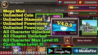 Kingdom Wars Mod Apk V4.0.9 Terbaru All Character Unlocked - Unlimited Diamond