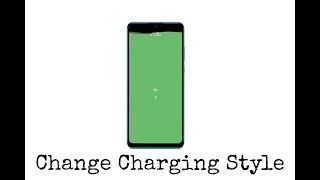 Customize Charging Style