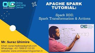 Apache Spark Tutorial | Spark Transformation And Actions OnlineLearningCenter | OnlineLearningCenter