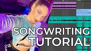 Songwriting Tutorial | MELODIES, CONCEPT, LYRICS, RECORDING!!