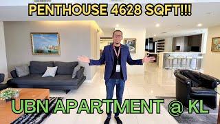 RM3,500,000 | PENTHOUSE UBN APARTMENT @ LORONG P. RAMLEE, KL | 4628 SQFT | FREEHOLD | 2 LIVING HALL