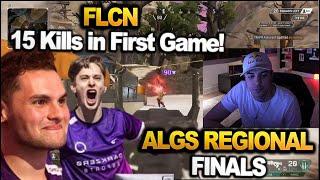 FLCN ImperialHal Team Gets 15 Kills in First ALGS REGIONAL FINALS! Game!!