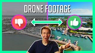 How to color D-Log Footage from DJI Drones - DaVinci Resolve Color Grading Tutorial