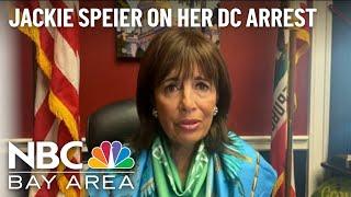 Watch: Rep. Jackie Speier Speaks Out After Washington DC Arrest