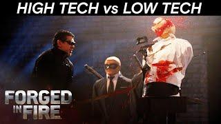 Forged in Fire: 5 BRUTAL BLADES & EPIC CHALLENGES (High Tech vs. Low Tech)