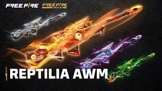 Reptilia AWM Gun Skins | Incubator | Garena Free Fire