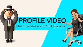 Profile video of  Mids Limited with machine voice and 3d Character