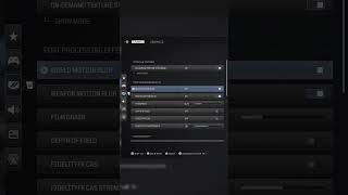 BEST GRAPHICS SETTINGS FOR WARZONE 3 / MW3 #warzone #mw3 #viral #fyp