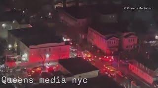 New York Police respond to mass shooting outside Queens nightclub