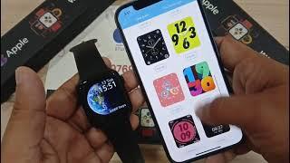 How To Add Customize Wallpaper In Clone Apple Watch || Buy Best Series 6 Master Copy || Part 2
