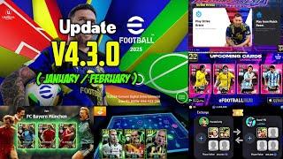 HUGE UPDATE  V4.3.0 New Update, Master League, Strikers Arena Mode, GOAT Cards In eFootball 2025