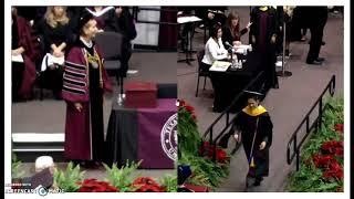 TWU Graduation Dual Degree Library Science & Health Studies