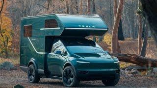 New Tesla Camper | Sustainable Electric Camping adventure