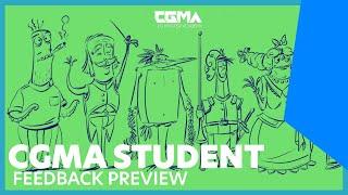 CGMA | Student Feedback Example | Fundamentals Of Character Design
