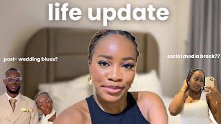 life update: social media break? + gen-z wife era, beauty maintenance + shopping, google pin issues