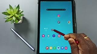 SAMSUNG Galaxy Tab A9+ 5G | How to Remove Accessibility Menu Shortcut | Disable Accessibility Button