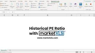 8.3] Historical PE Ratio Example