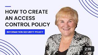 How to Create an Access Control Policy