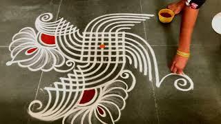 Easy padikolam designs| Simple muggulu designs| easy rangoli designs| Beginners kolam