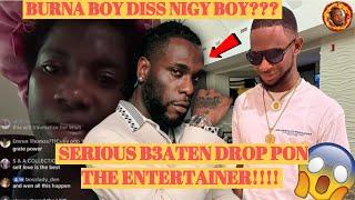 Entertainer B3ATEN SiIIy BURNA BOY VioIate NIGY BOY At An EVENT Explain MANAGER|HotFrass x Javvy1