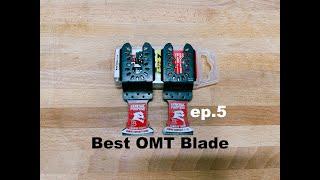 23-34 | Diablo Carbide Oscillating blade review | Best OMT blades | ep.5 | Black ice | DOU125CGP