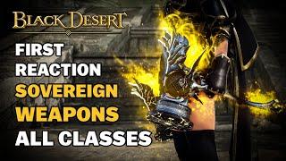 BDO | First Reaction to Sovereign Weapons' Appereance For All Classes | Twitch Highlight