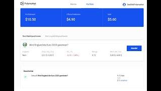Sportwetten und mehr auf der Blockchain - Polymarket via Polygon