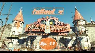 Nuka World Survival 100% - Ep. 17 - Exploring Inaccessible Places After Restoring Power