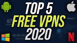 Top 5 Best FREE VPN Services! (2020)