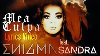 ENIGMA  Mea Culpa Feat  SANDRA (Lyrics Video)