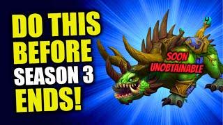 Things To Do BEFORE Season 4 Starts! Time Is Running Out! WoW Dragonflight | Patch 10.2.6