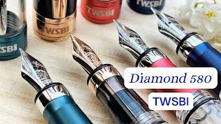 Stylos-plume Diamond 580 de TWSBI