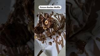 Ferrero Rocher Waffle | Waffle Nation | Hudson Lane #viral #trending #vlog #food #shorts #fyp #funny