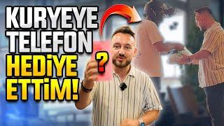 OFİSE YEMEK GETİREN KURYEYE TELEFON HEDİYE ETTİM!