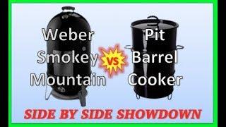 Weber Smokey Mountain vs Pit Barrel Cooker | WSM vs PBC | Road to Ribtown Eps. 11
