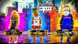 The First ALL MASCOT Team On NBA 2K20 - First Legend Teams Up With ALL Mascots