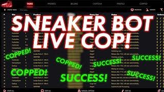 Sneaker Bot Live Cop! Nike Shoe Bot, Plugged io & Hastey Supreme!