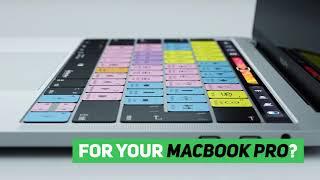 Editors Keys Pro Tools Keyboard Cover for MacBook Pro | EDIT FAST!