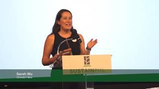 SustainPHL 2018 Climate Hero Sarah Wu