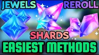 Easiest Methods to Farm *SHARDS, JEWELS & REROLLS* in Anime Last Stand #roblox