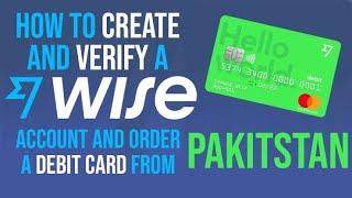 How to create Wise account from Pakistan 2023 - Step by step guide #wise #money