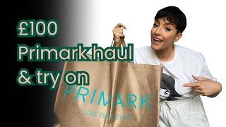 £100 Primark fashion haul and try on December 2024