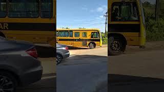 Ônibus do Transporte Escolar na cidade de guarabira pb #onibus #ônibus #motorista #caminhão