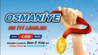 Osmaniye'deki En İyi Liseler 2025