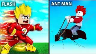 THE FLASH VS ANT MAN FIGHT IN SUPER HERO TYCOON Khaleel and Motu Gameplay